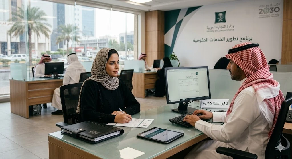 Заявка на получение лицензии на административное консультирование в Саудовской Аравии и предоставление комплексных логистических услуг.