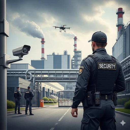 خدمات الأمن الصناعى في السعودية