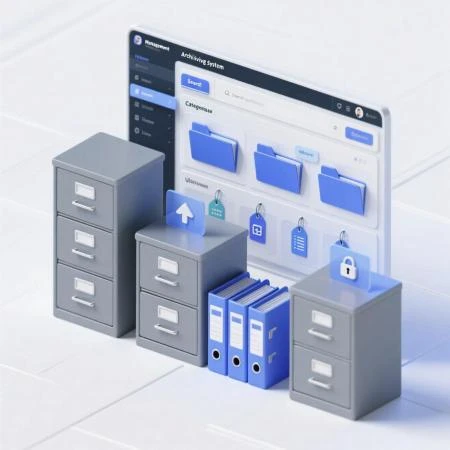 📁 إدارة المستندات والأرشفة